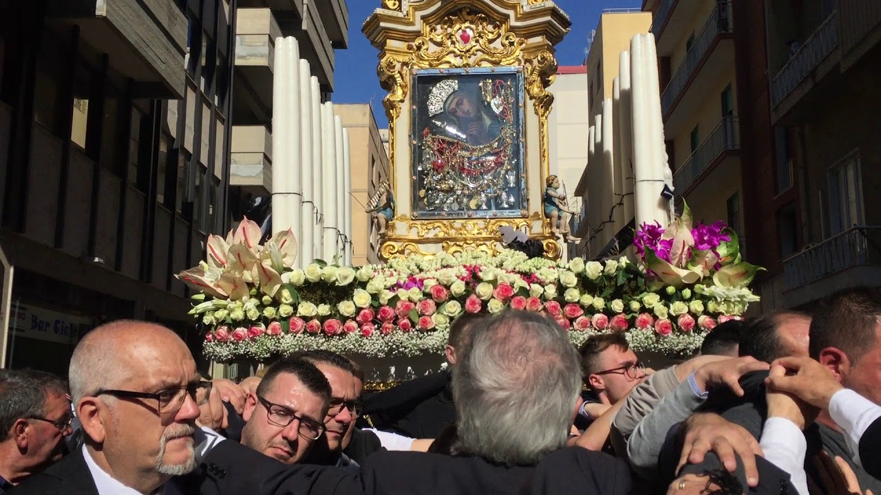 Trapani - Processione Madre Pietà del Popolo 2019. Banda di Trapani, Spirò.