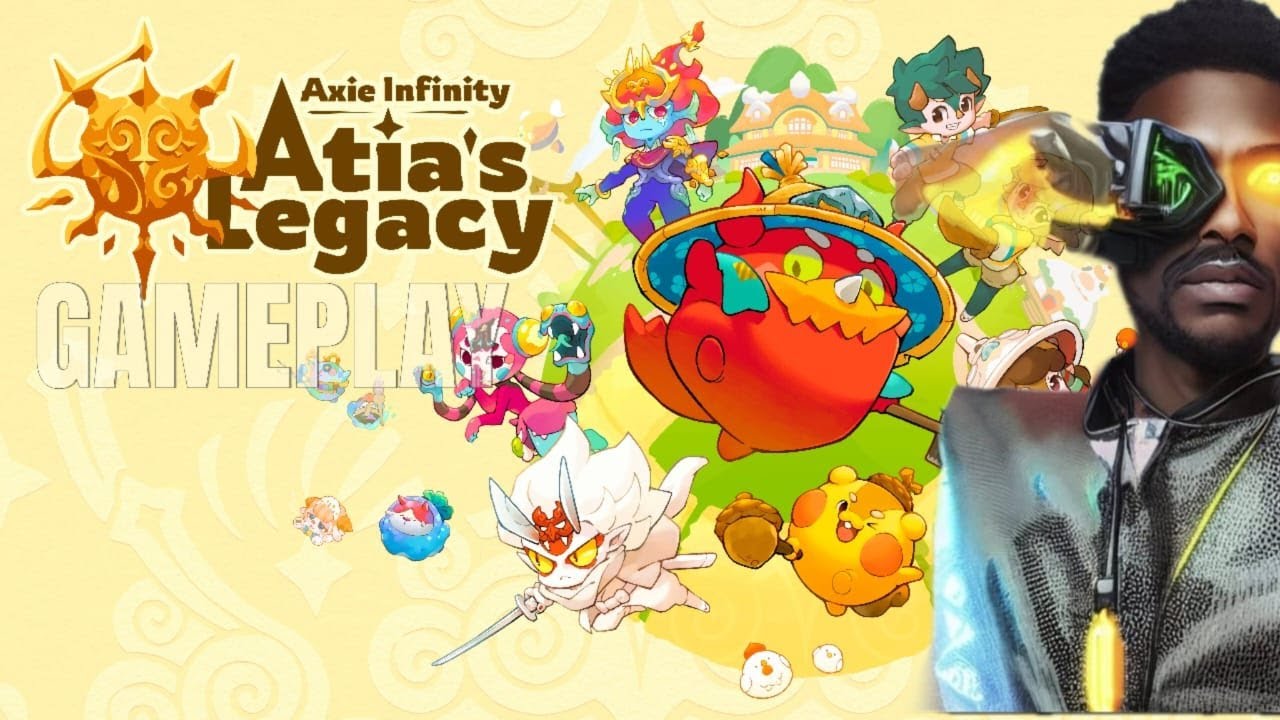 GAMEPLAY ATIAS LEGACY NOVO JOGO AXIE INFINITY 