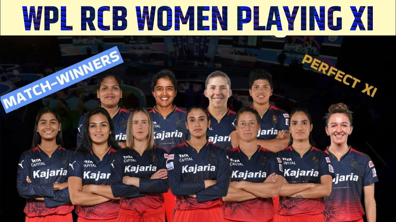 RCB WOMEN PLAYING XI FOR WPL/RCB Women Team Apdate/Perfect Team #wplb24 #playing11