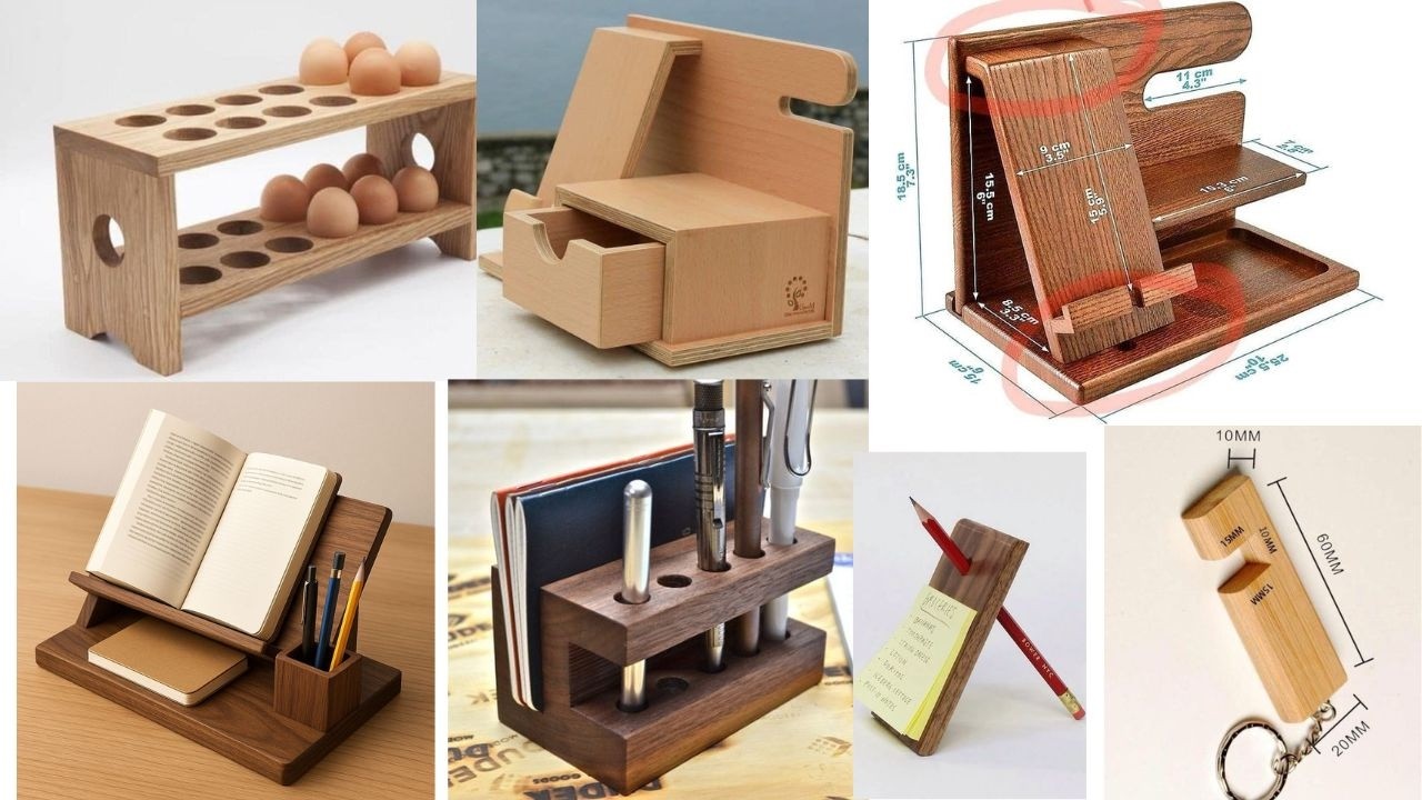 Wood craft menu for beginner's