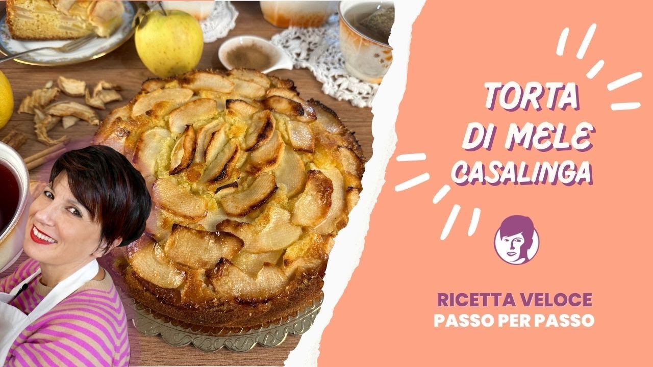 Torta di mele casalinga | Antonietta Polcaro