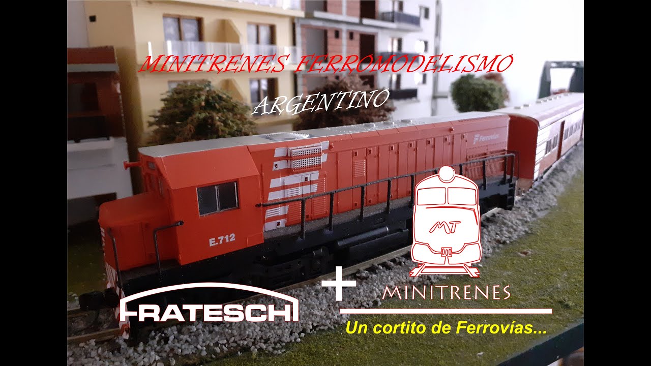 Formación de Ferrovías en escala H0