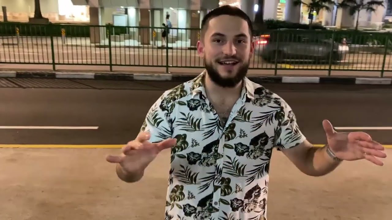 First night out in Singapore!