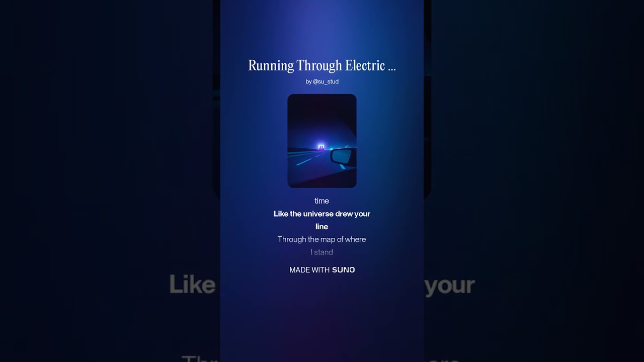 Running Through Electric Midnight