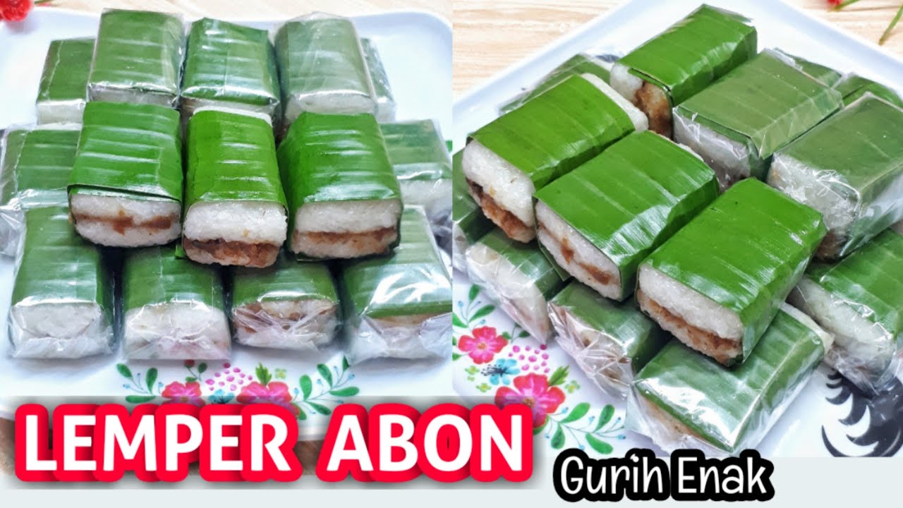 Resep Kue Lemper Isi Abon Sapi, Cara Mudah Membuat Lemper