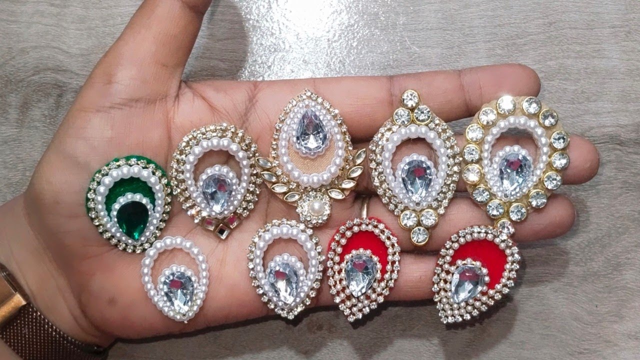 🌟Janmashtmi Special🎉Heavy Poshak Ke Liye 9 Diffrent Types Trending Patches Banaye🤩Bina Kisi Frem Ke🥳
