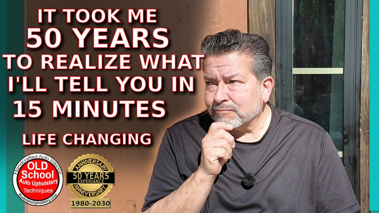 It Took Me 50 Years To Realize What I'll Tell You In 15 Minutes