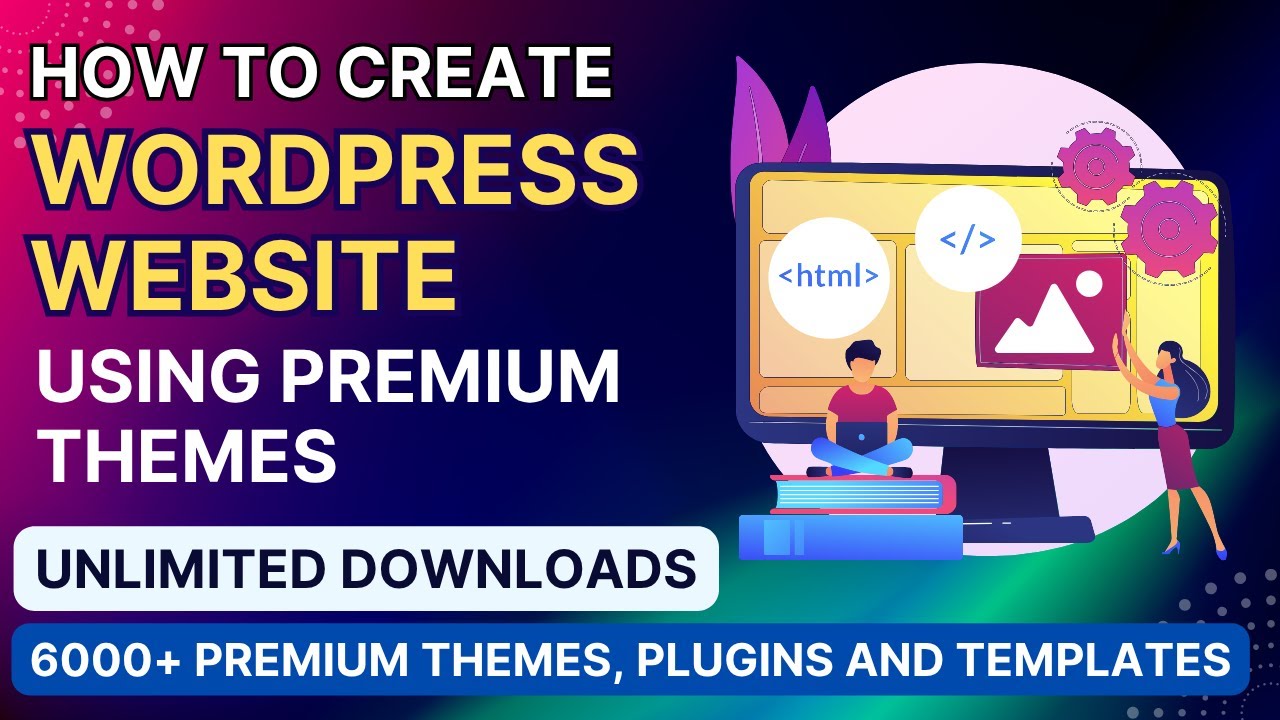 How To Create WordPress Website Using Premium themes | MonsterOne