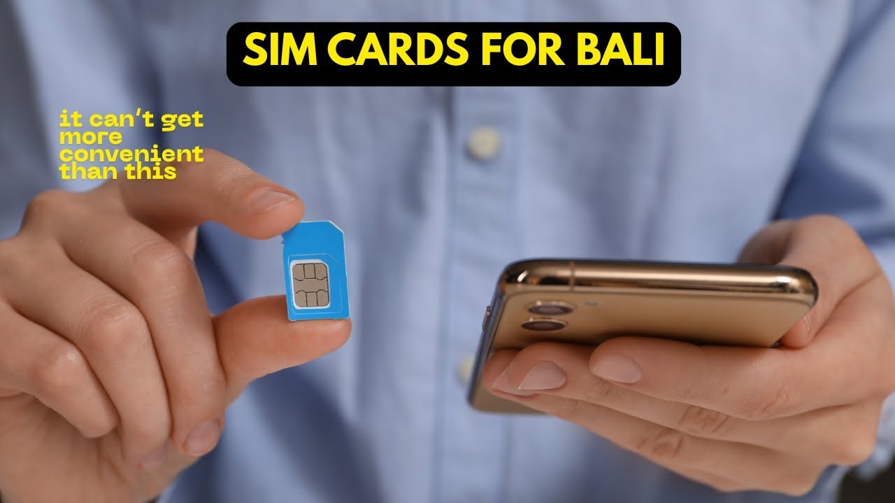 SIM Cards in Bali | E-sim | India Roaming | Physical SIM with max data