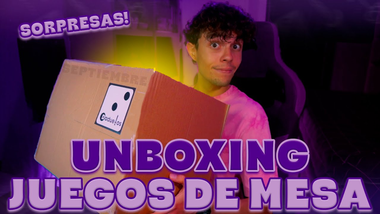 MIS COMPRAS DE SEPTIEMBRE | Unboxing de Juegos de Mesa