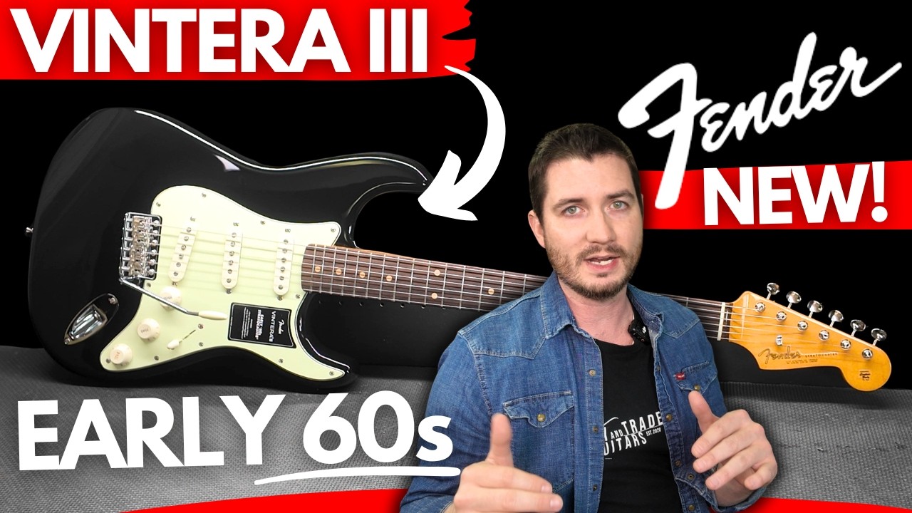 НОВАЯ Fender Vintera II Early 60s Stratocaster: ПОЛНЫЙ ОБЗОР
