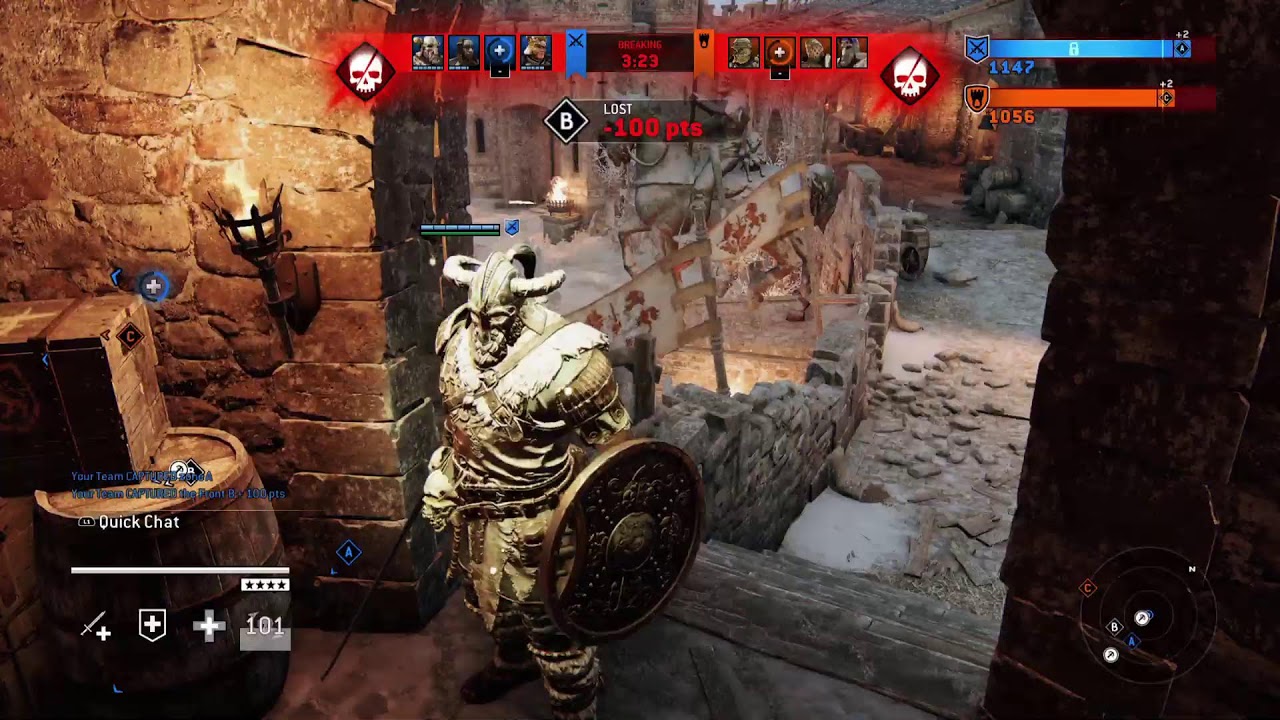For Honor playing on the moon