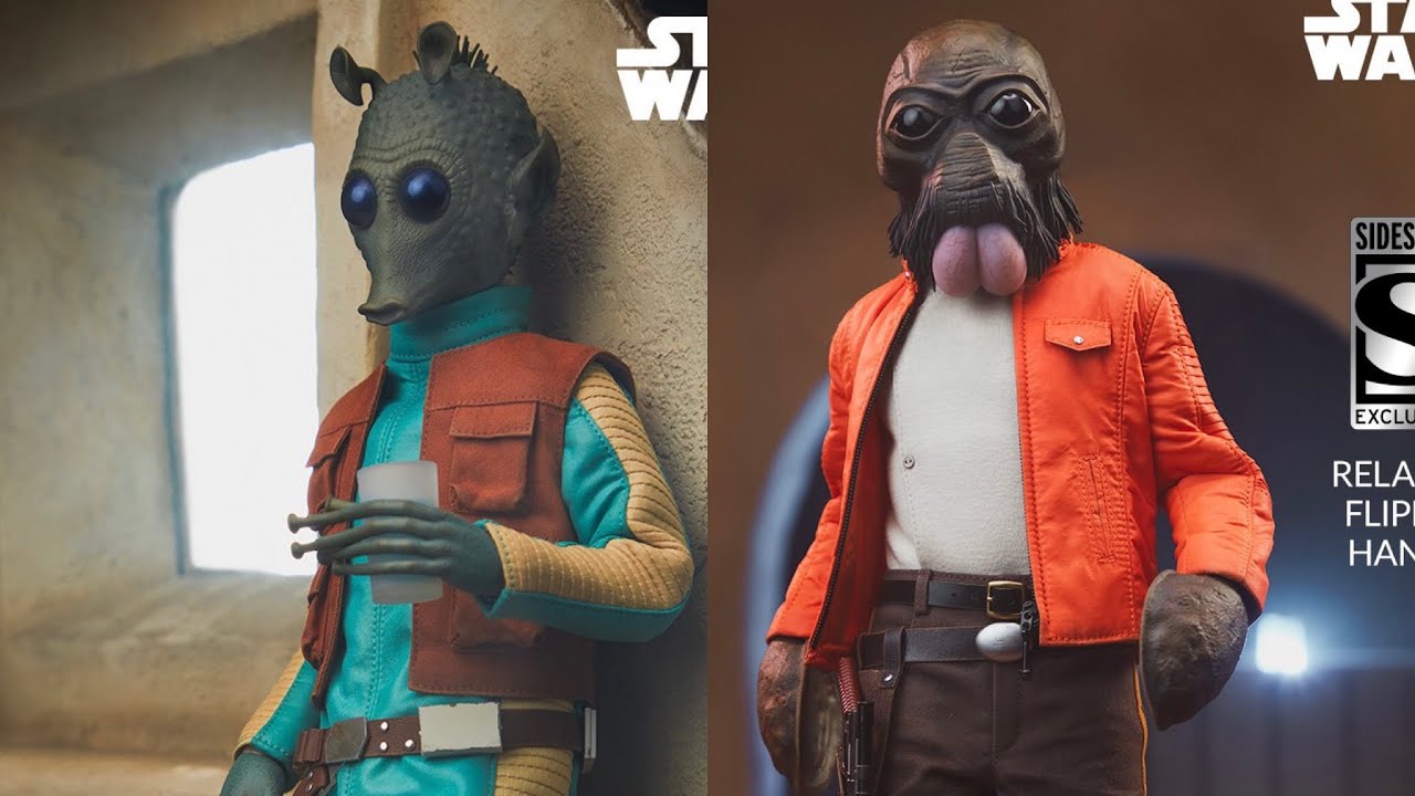 New Star Wars Greedo & Ponda Boba Sideshow Collectibles action figures revealed preorder info