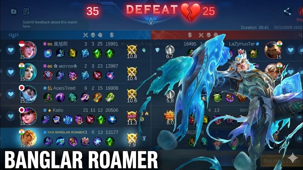 Winning Match Thrown Away! 💔 How did we lose this? | Gatotkaca Gameplay@BANGLARROAMER 
