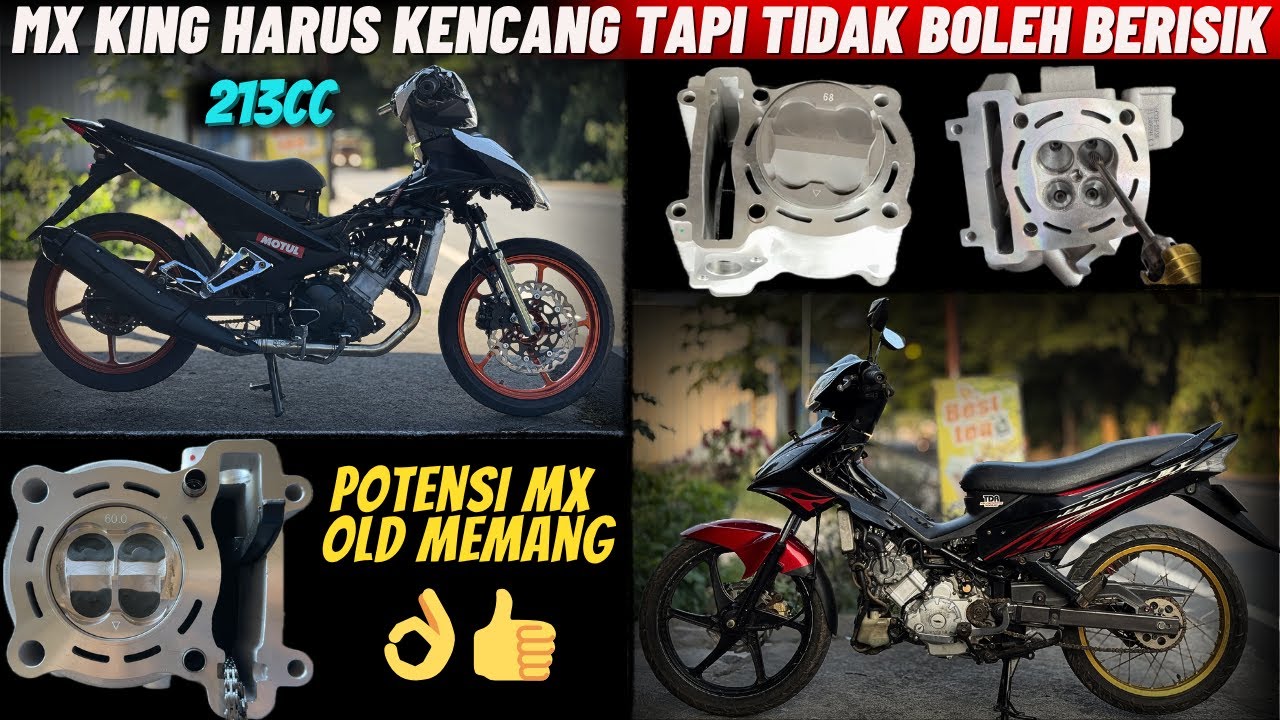 BORE UP MX KING & MX OLD 4 SPEED HARIAN TOURING