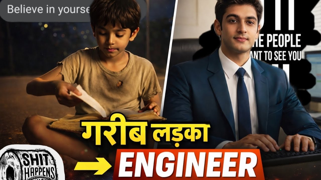 Motivation video।kaise bona gorib ladka Engineer।