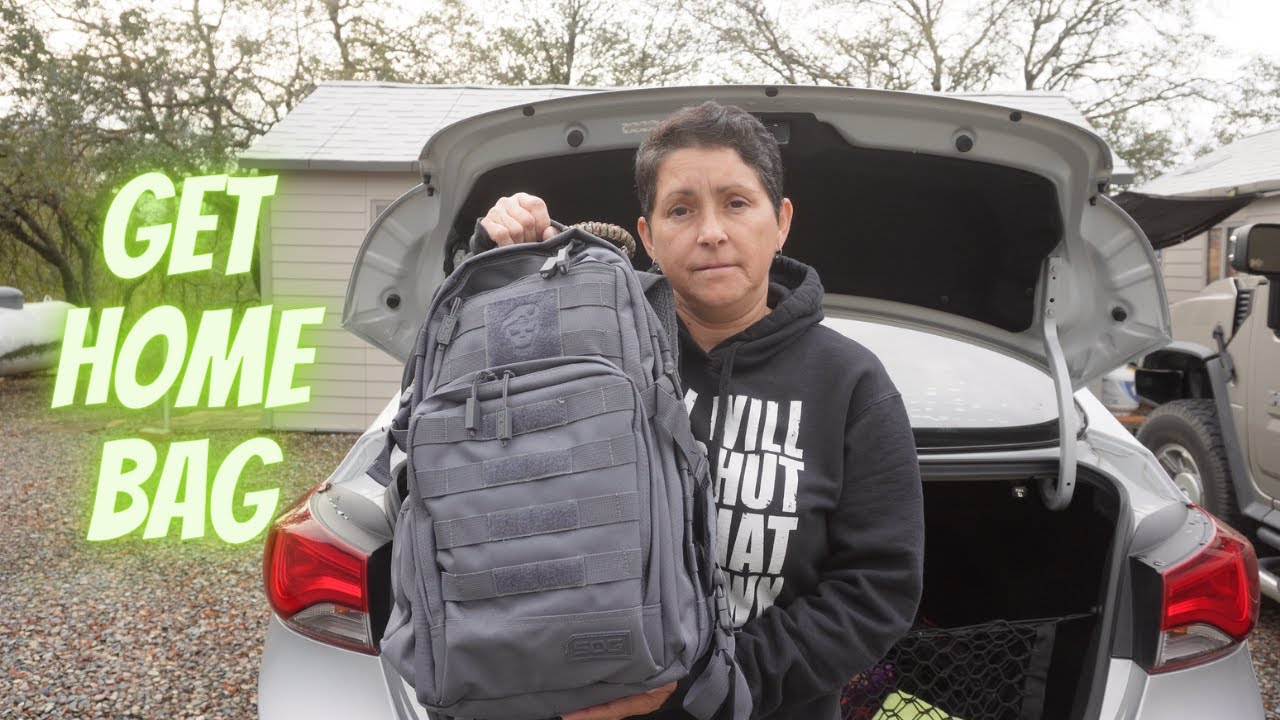 MY GET HOME BAG - Emergency Bag - Vehicle Survival/Emergency Backpack