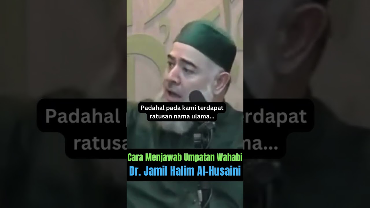 Syaikh Dr. Jamil Halim Al-Husaini Tentang Maulid #dakwah #dakwahislam