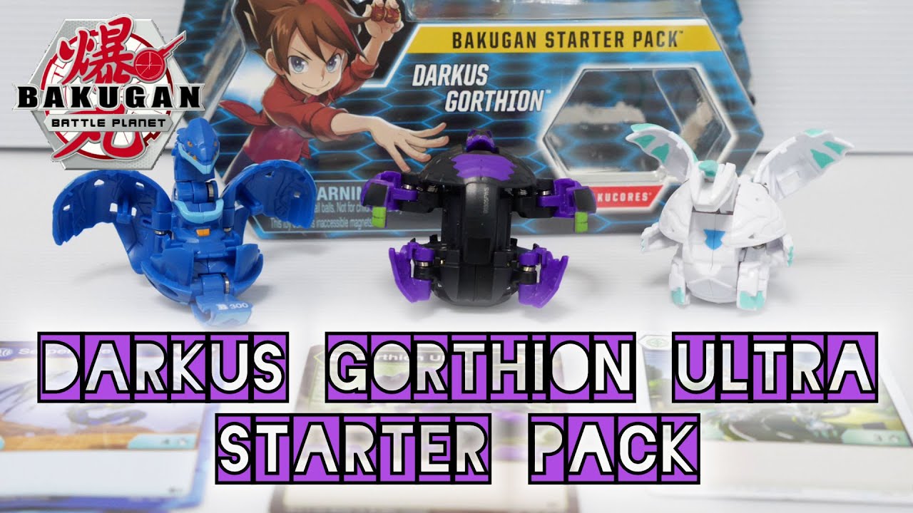 DARKUS GORTHION ULTRA Starter Pack (Serpenteze / Dragonoid) | Battle Planet | BAKUGAN UNBOX