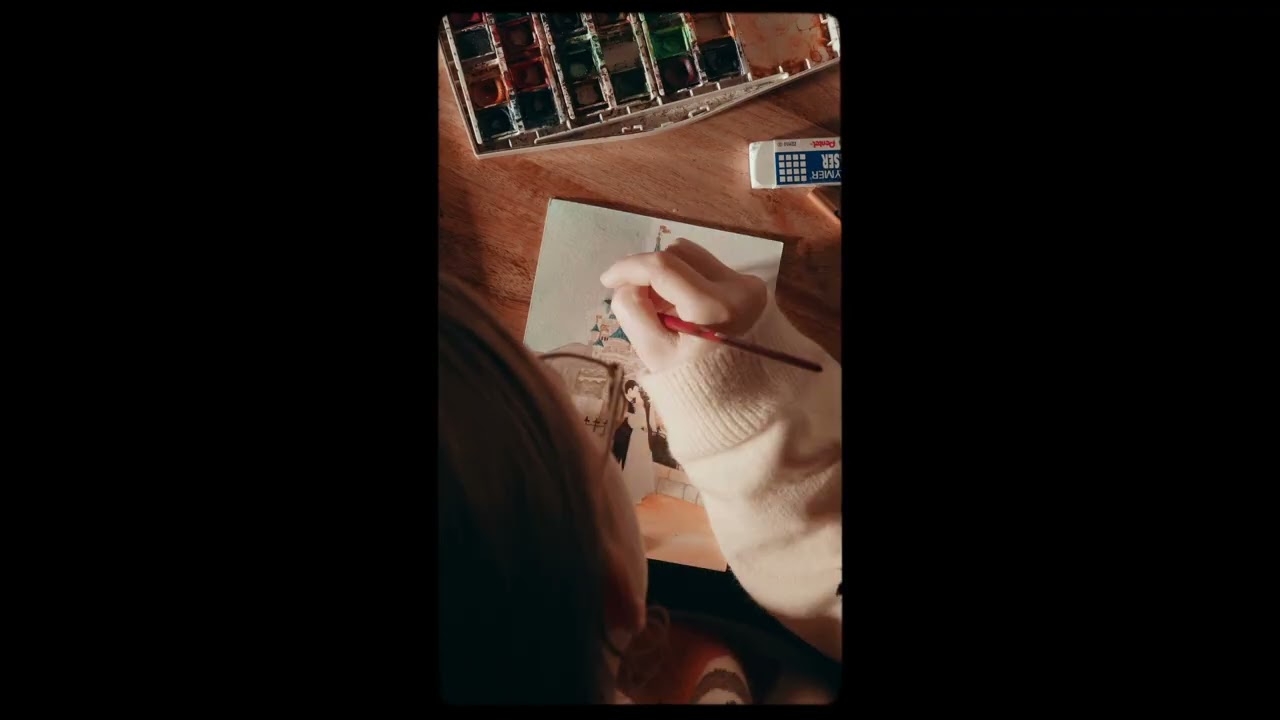 Disney art with Lydia!!