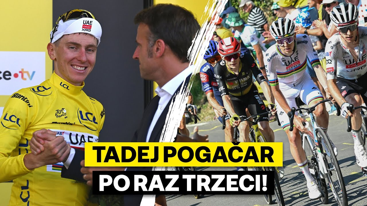 Pokaz siły Tadeja Pogačara 💪  | Skr&oacute;t 12. etapu TdF 2025