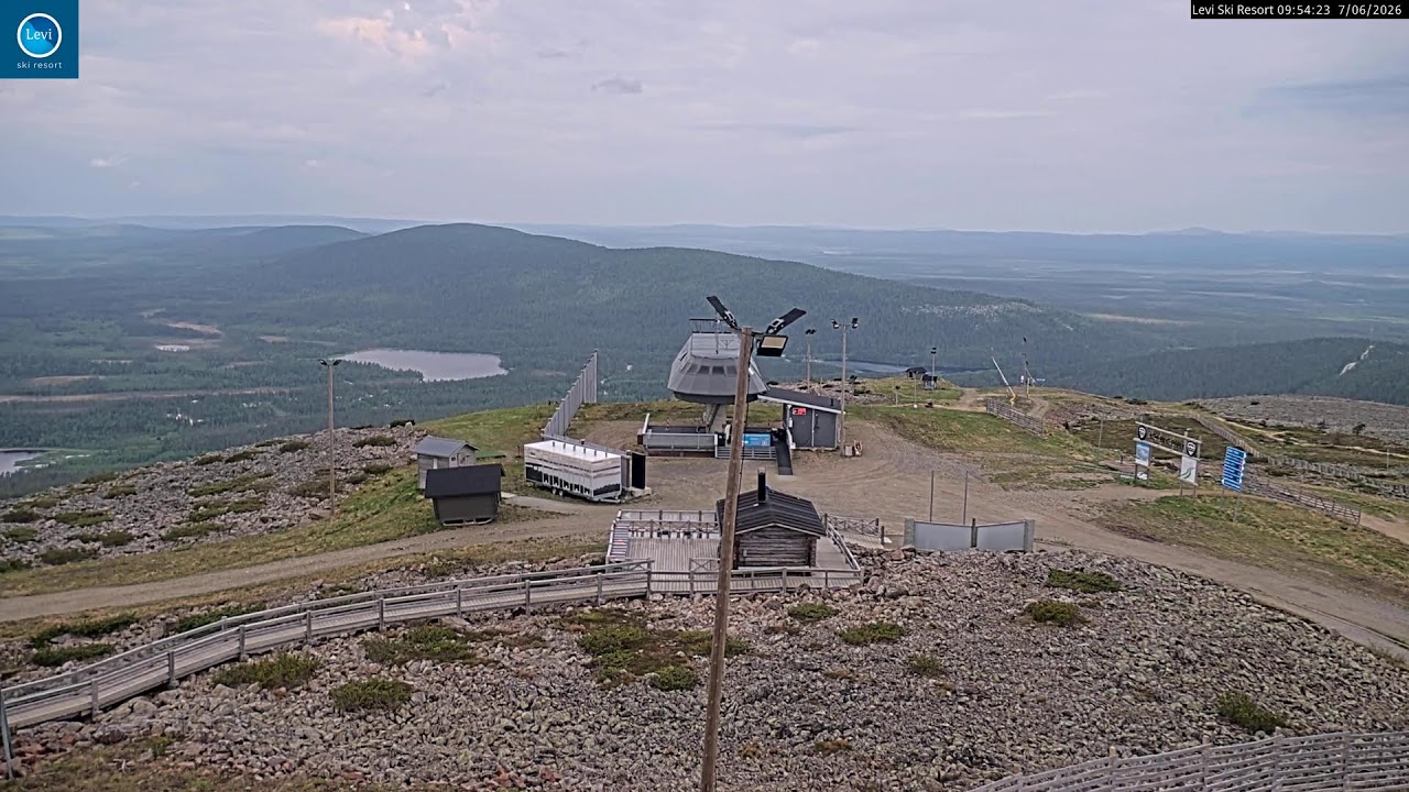 Näkymä Levin huipulta. View from top of Levi. | Levi Ski Resort | Finland