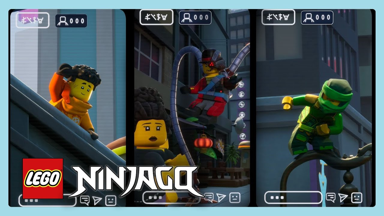Ninjas en las noticias | LEGO Ninjago  | WildBrain Peques