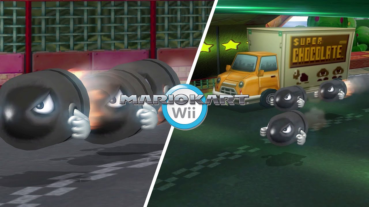 BULLET BILL HACK on MARIO KART DOUBLE DASH Flower Cup Custom Tracks in MARIO KART WII | 4k60