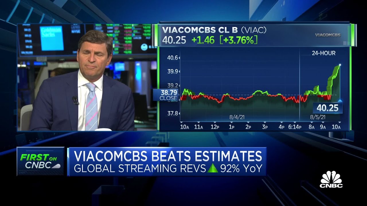 ViacomCBS CEO Bob Bakish on earnings: Streaming revenue almost doubled