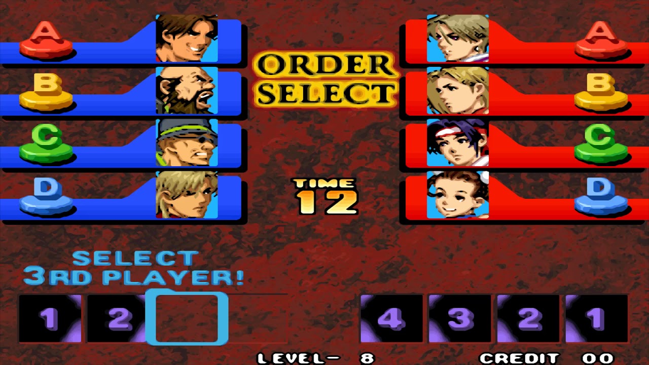 The King of Fighters '99  (1CC Level 8) - Korea Team Playthrough