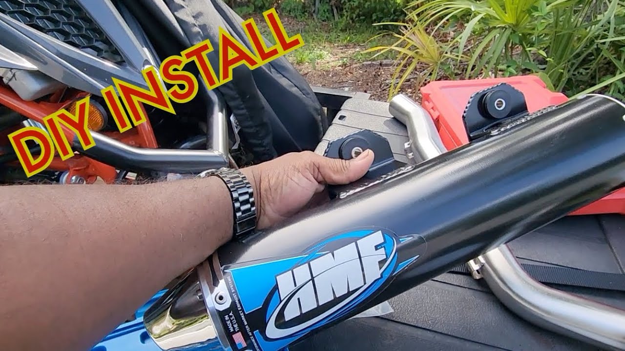 INSTALLING HMF FULL EXHAUST AND HMF FUEL OPTIMIZER ON MY 2023 RAPTOR 700R SE