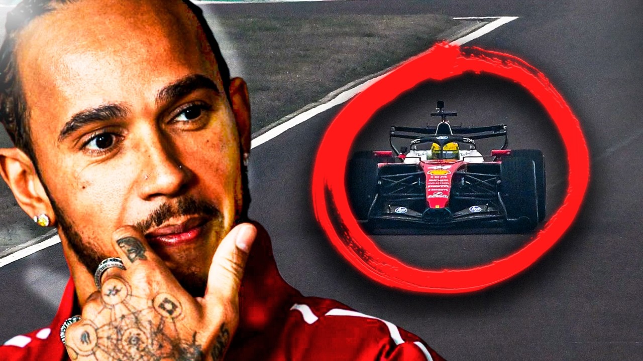 INCIDENT IN FIORANO! HAMILTON’S NEW FERRARI STOPS ON TRACK