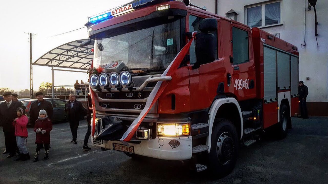 Nowy Wóz Strażacki OSP Rębielice Królewskie