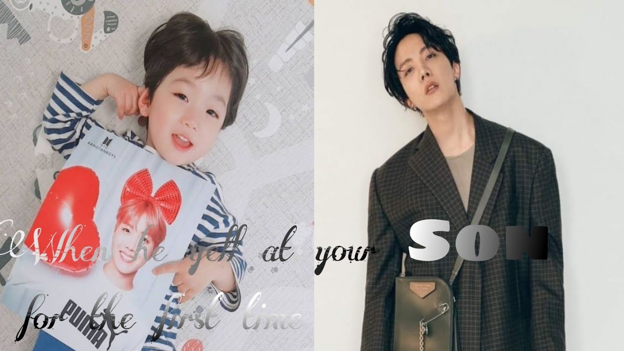 When he yell at your son for the first time Hoseok ff (oneshot)