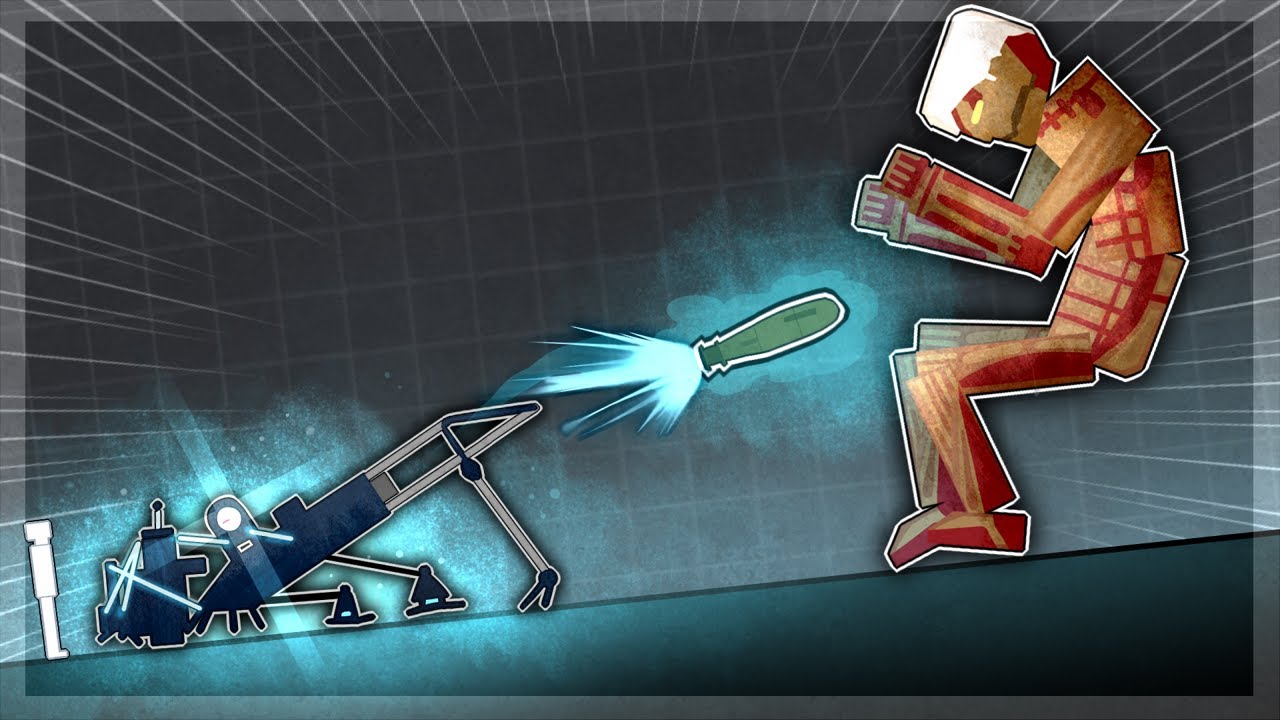 Destroying The ARMORED TITAN With NUCLEAR CANNONS in People Playground