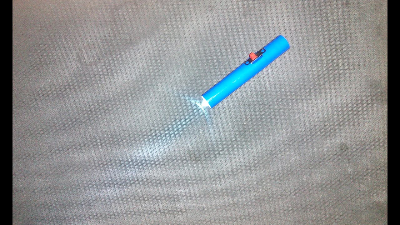 How to make flashlight 2 in 1
