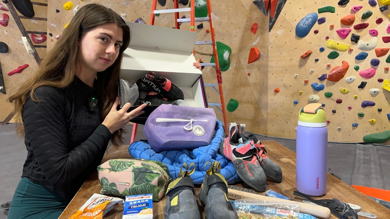 Inside My Climbing Bag: Gear, Snacks & Must-Haves!