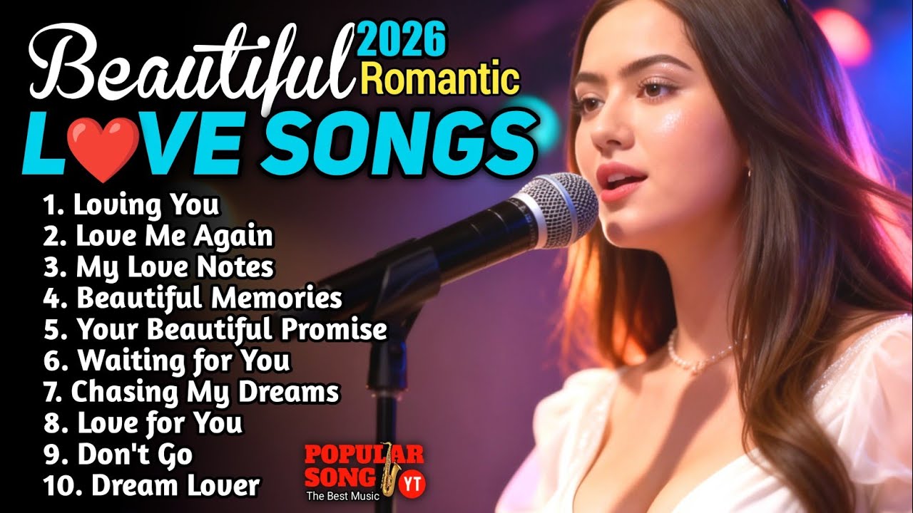 Beautiful Love Songs 2026 🎵 Easy Listening 🌹Best Love Songs-Romantic Soft & Emotional Music Playlist