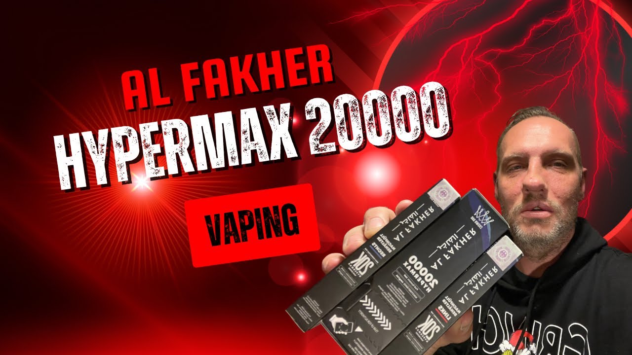 Al Fakher Hypermax 20000 - Blackcurrant Ice #alfakher #alfakhervape #ezigarette