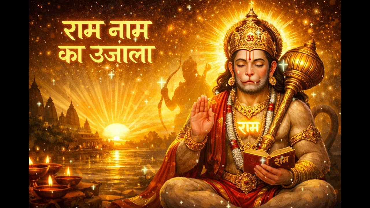 राम नाम का उजाला | Hanuman Ji Bhajan | Slow Peaceful Bhajan | Morning Bhakti | जय बजरंगबली 🚩