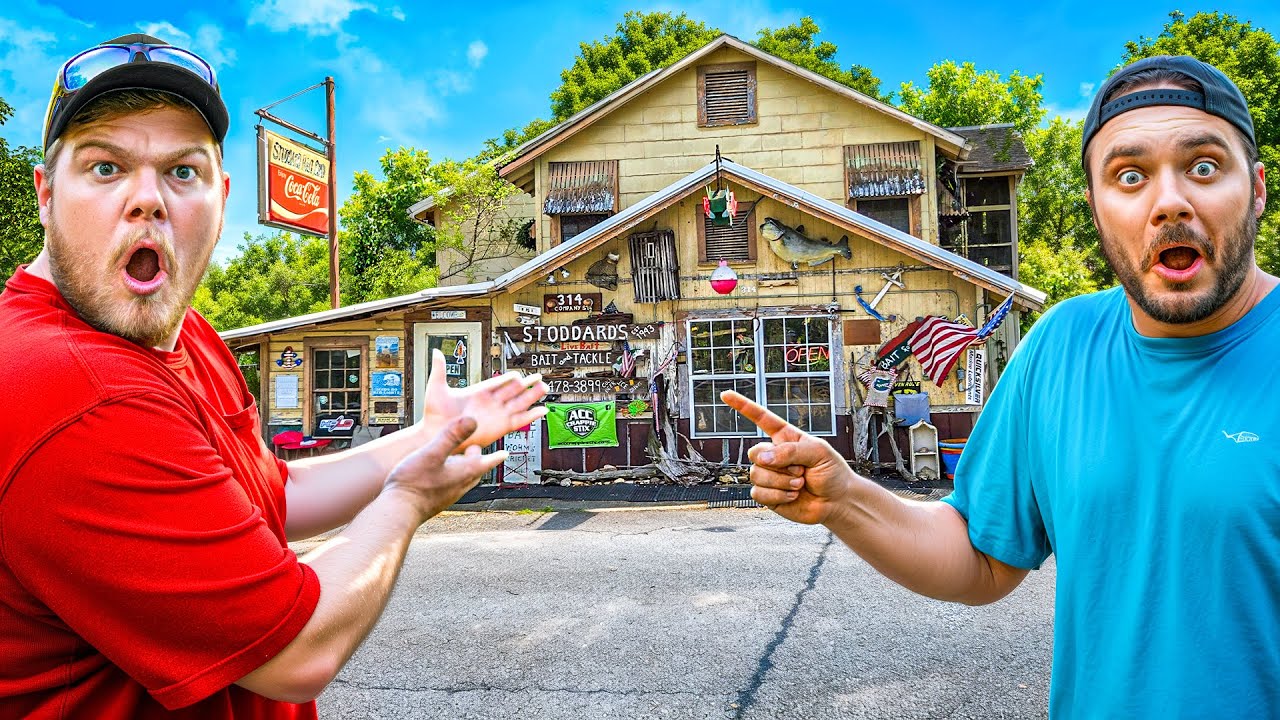 80 Year Old Local Bait & Tackle Store - You Won't Believe What's Inside!