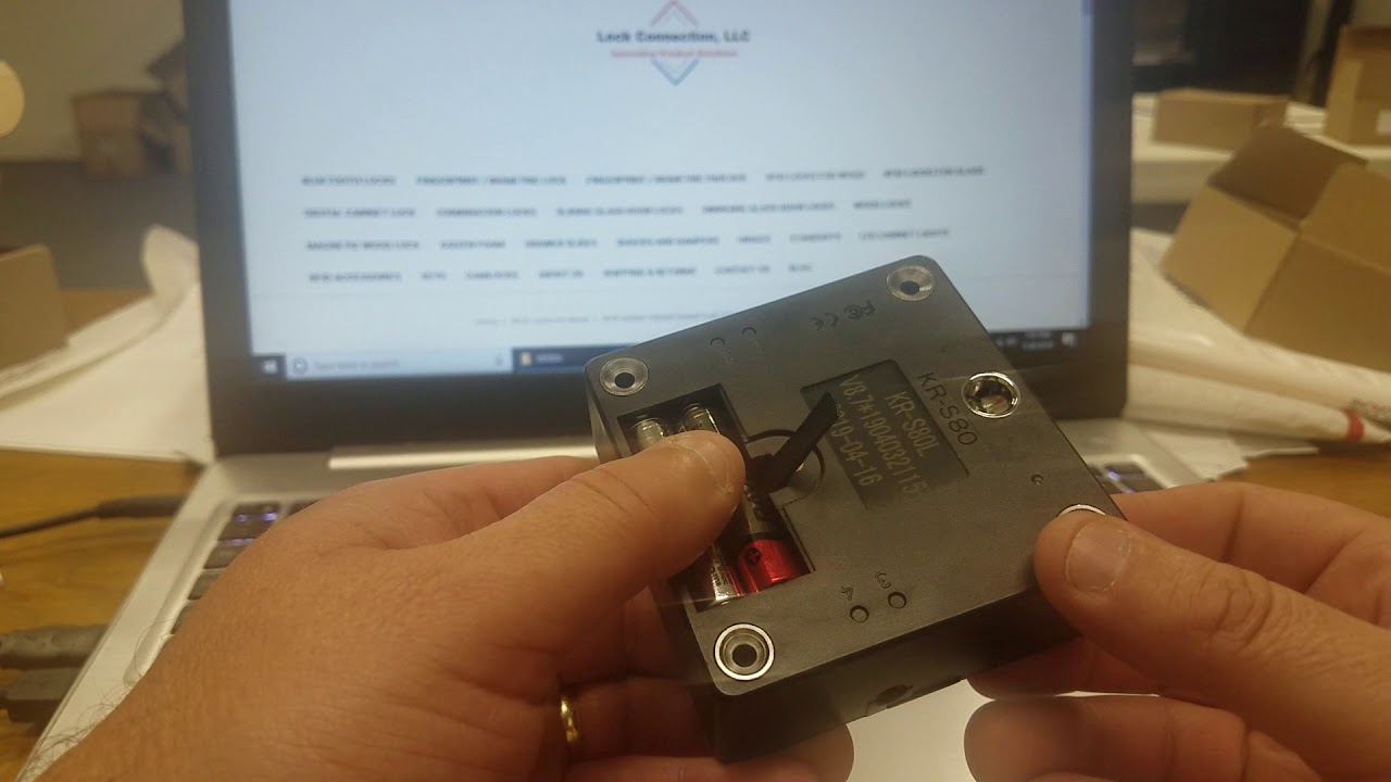 Lock Connection, LLC -- KR-S80LC-A and KR-S80LC-E and KR-S61LC - Programming locks.