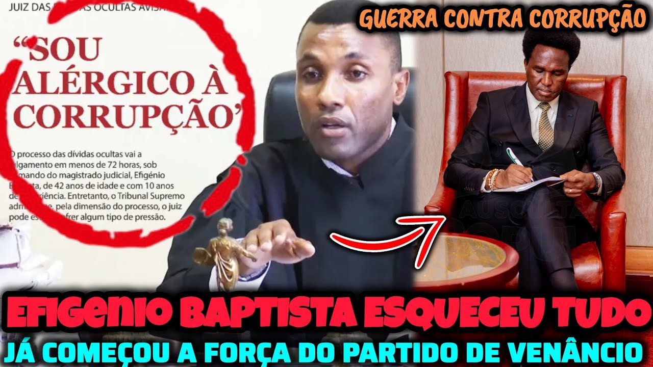 EFIGÊNIO BAPTISTA FICOU COM MEDO! E LIGARAM A CHAMAR DANIEL CHAPO DE CORRUPTO