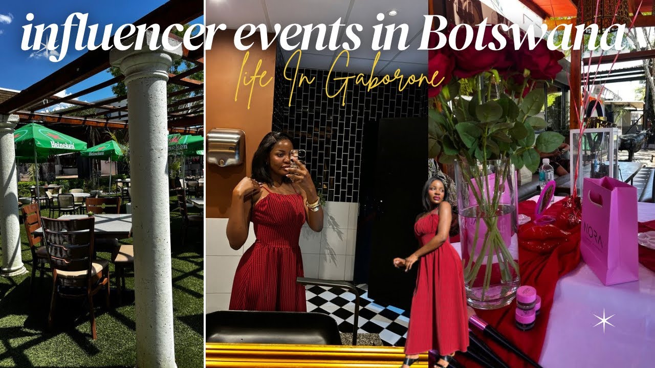 Weekly vlog! in Gaborone 🇧🇼 | Influencer Events +  Content Creation +finally opening up + more 
