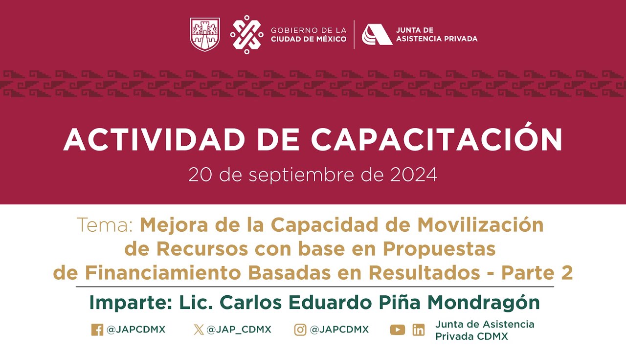 Mejora de la Capacidad de Movilización de Recursos - Parte 2 (2024)