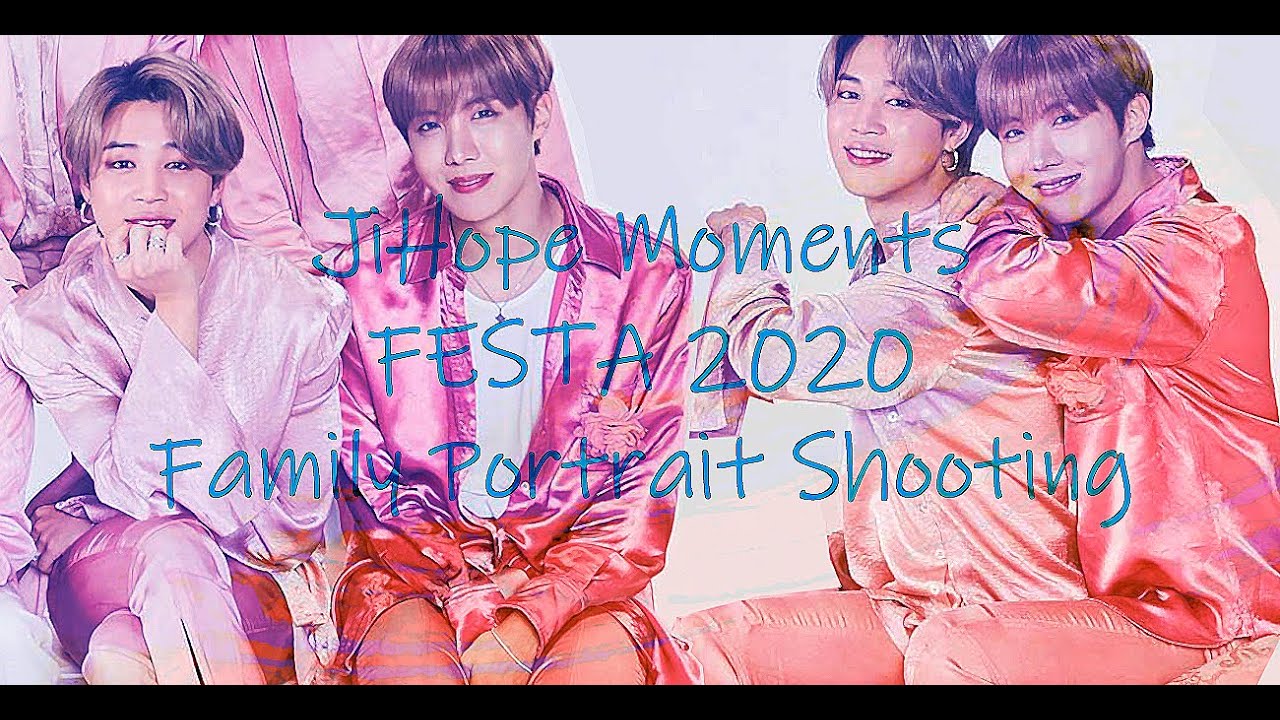 jihope moments bangtan episode festa 2020 portrait shooting
