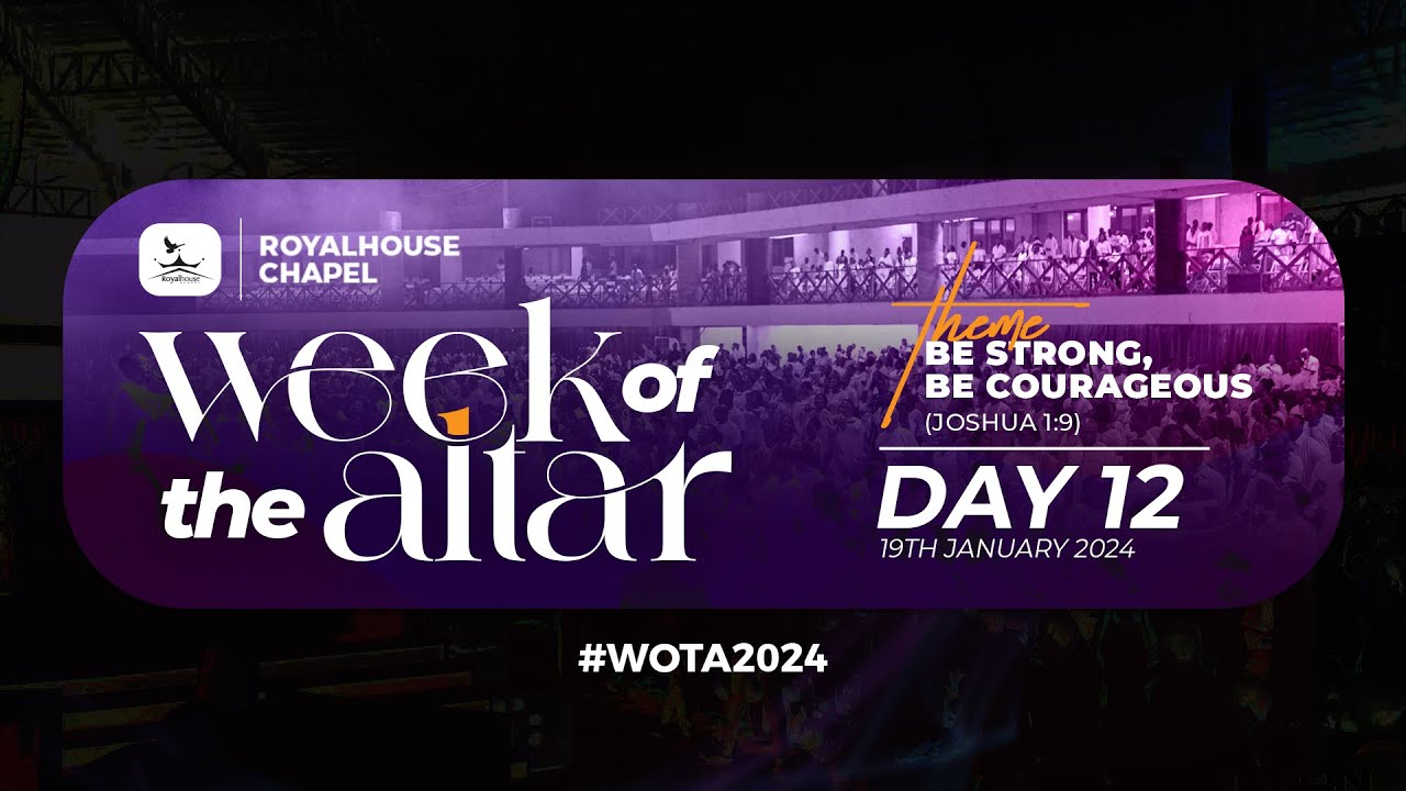 Week of the Altar 2024 || Day 12 || 19. 01. 24 || #WOTA2024