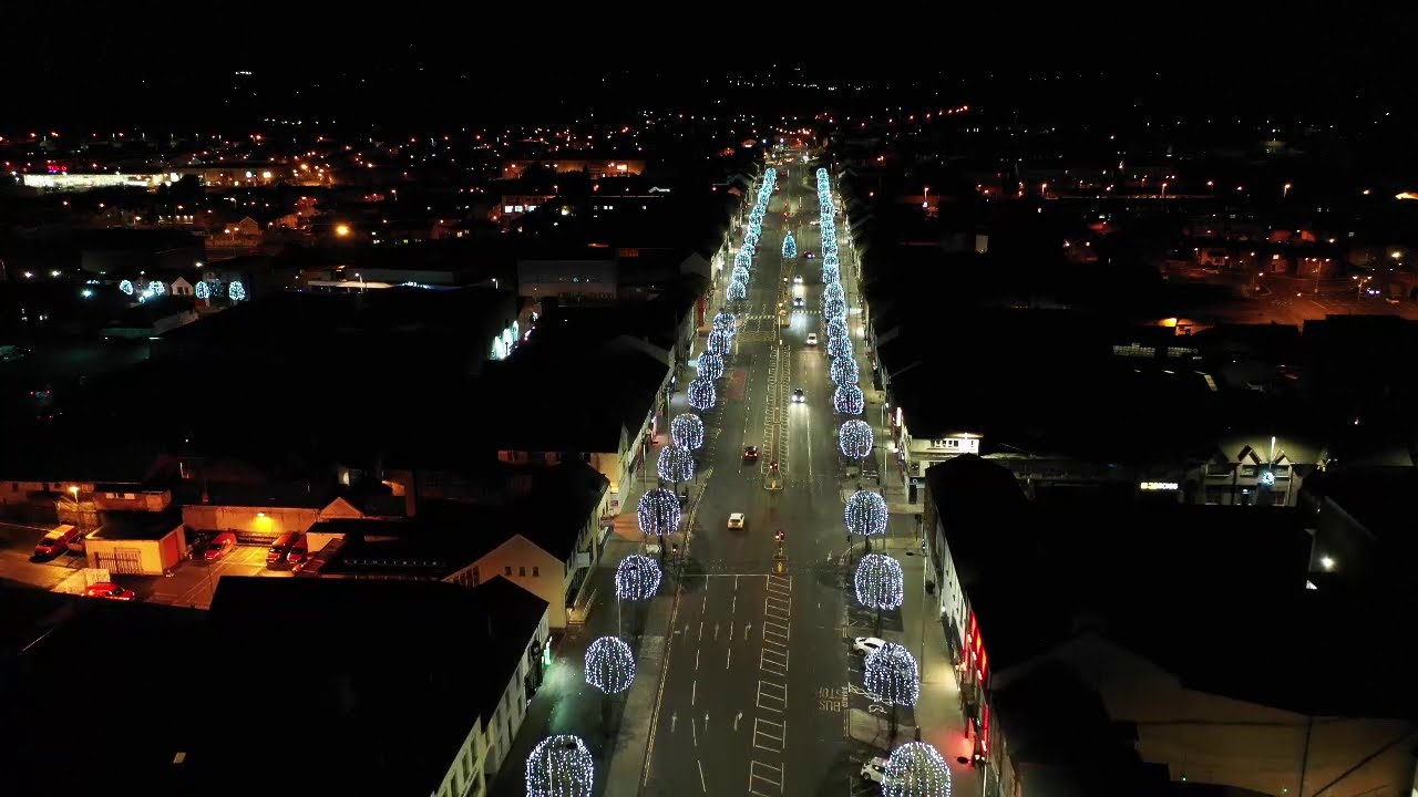 Cookstown at night