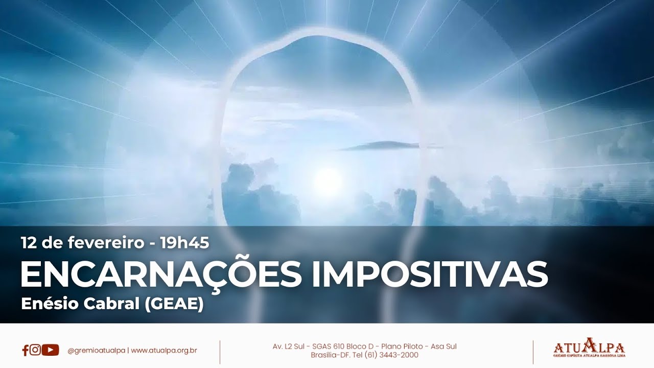 Encarnações Impositivas | Enésio Cabral (GEAE), dia 12/02