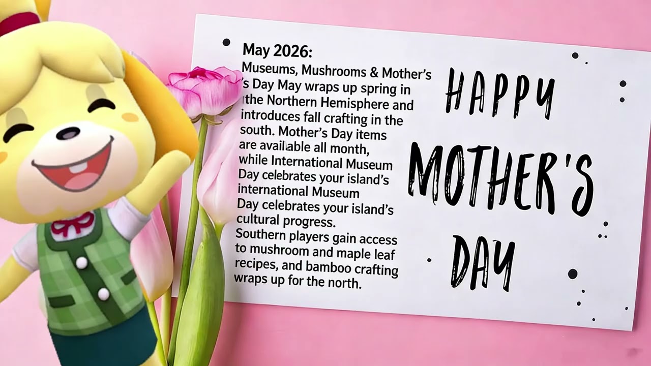 Animal Crossing New Horizons 2026 Events Calendar  | ALL Updates, Holidays & Exclusive Items!